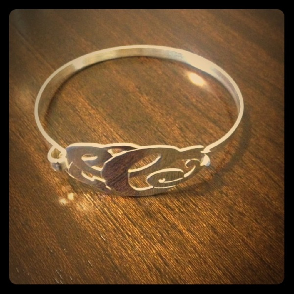 C Initial Bracelet